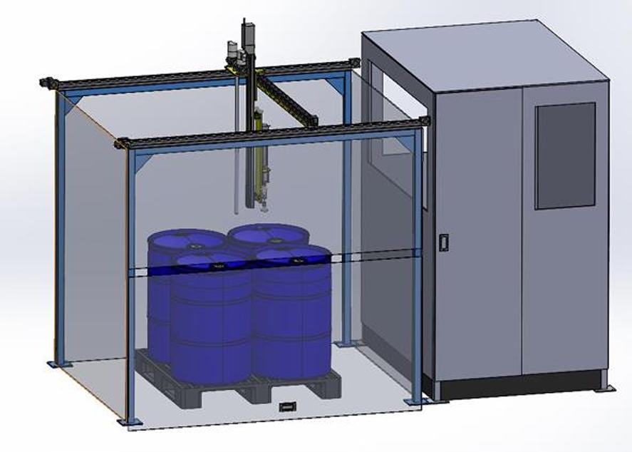 Gantry Based Acid Barrel Automation System - Image 1